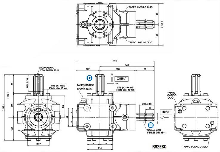 Getriebe für Trocknerantriebssystem-1