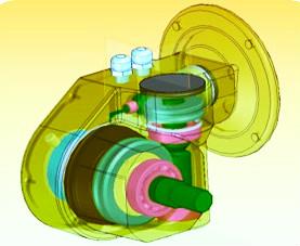 Greenhouse worm gearbox