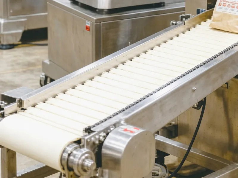 Stainless steel sprockets in food processing washdown environment