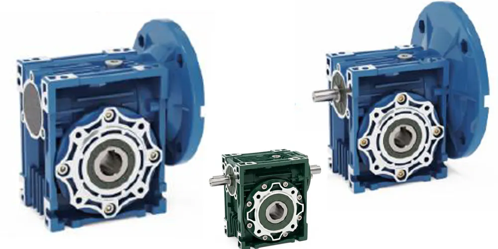 NMRV worm reducer for sprocket drive systems